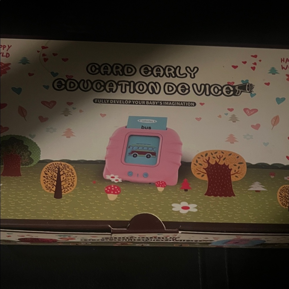 Pink Card Early Education Device